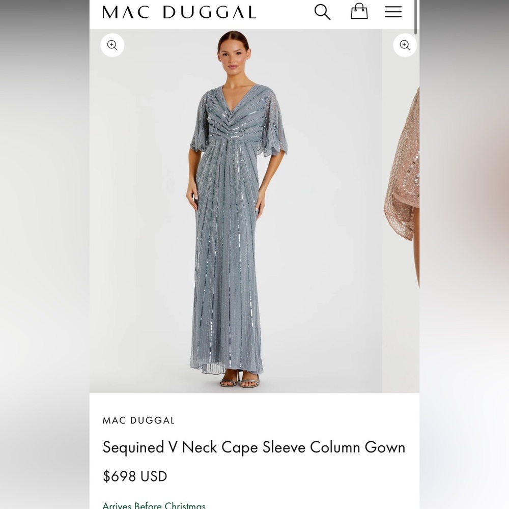 NWT Mac Duggal sz 16